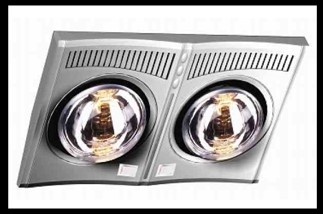 Đèn sưởi Han's 2 bóng - công suất 500W